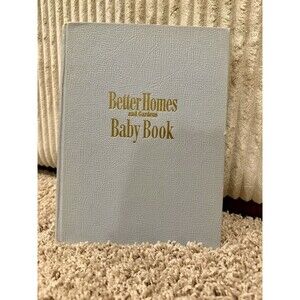 Vintage 1948 Better Home & Gardens Baby Book and Scrapbook Journal 5th Revision